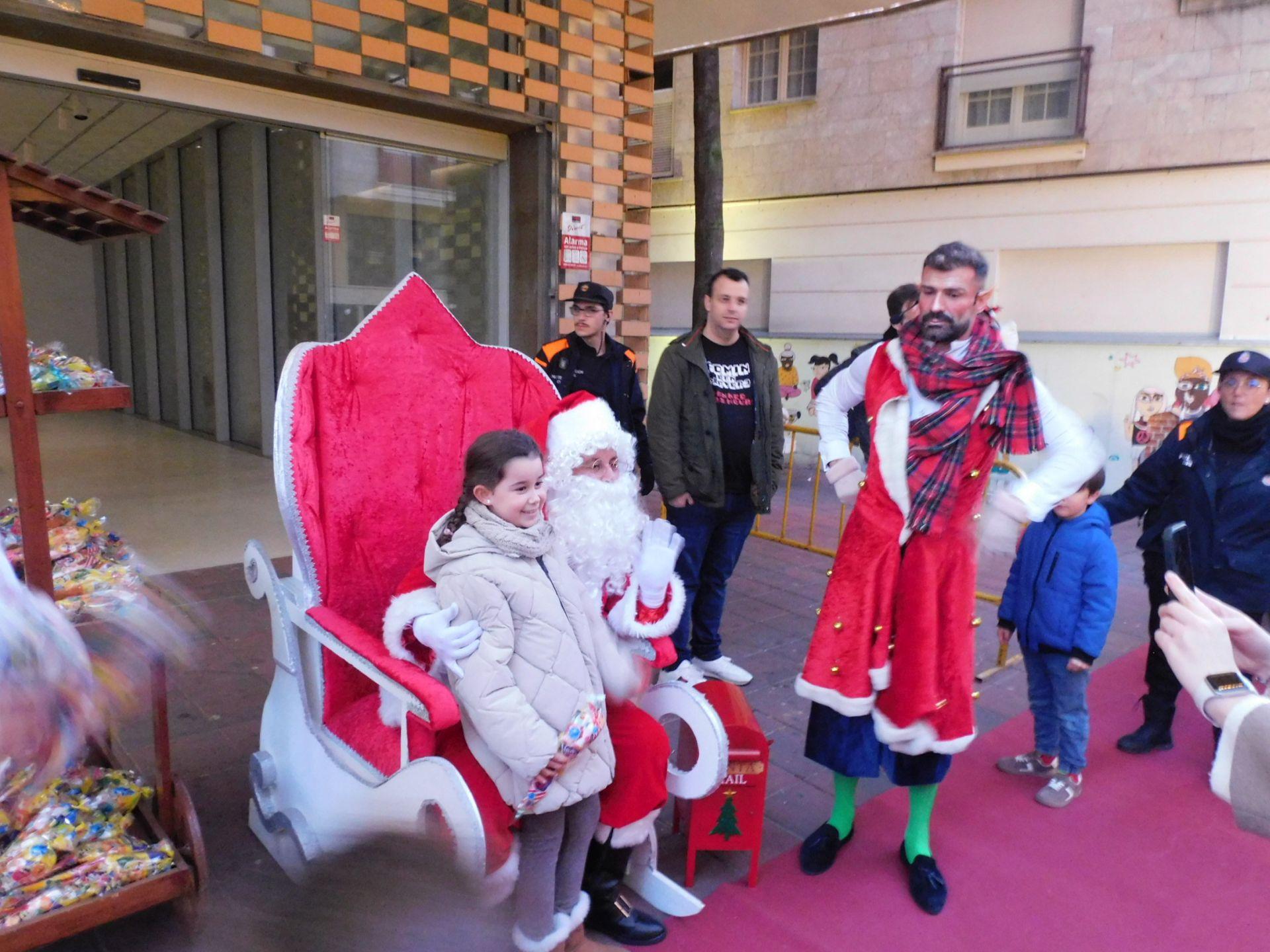 Papá Noel cierra la primera parte de las citas navideñas