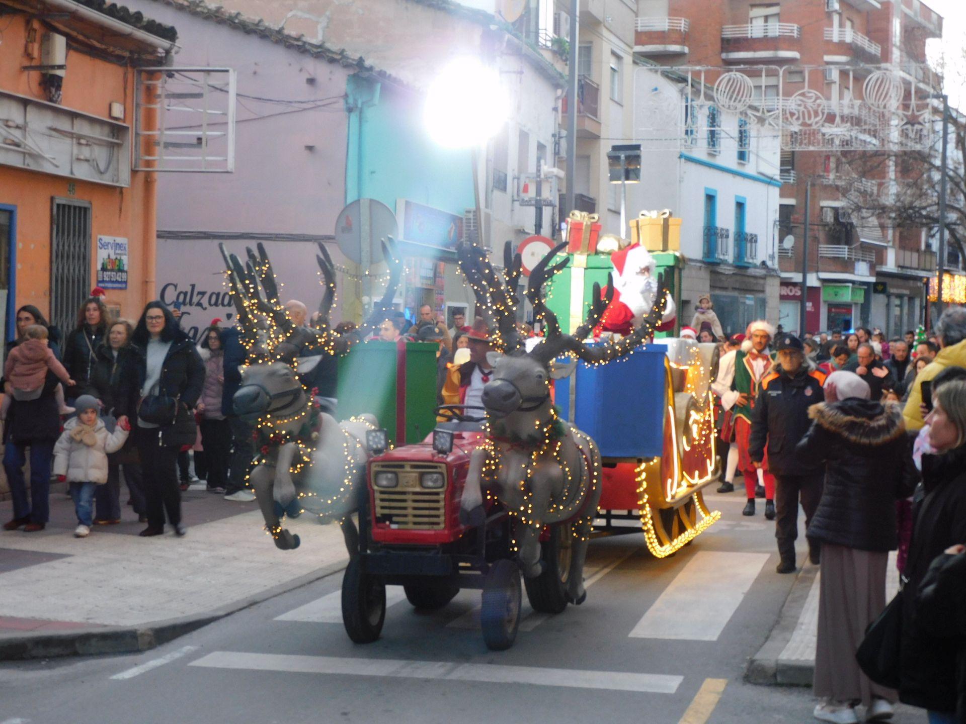Papá Noel cierra la primera parte de las citas navideñas