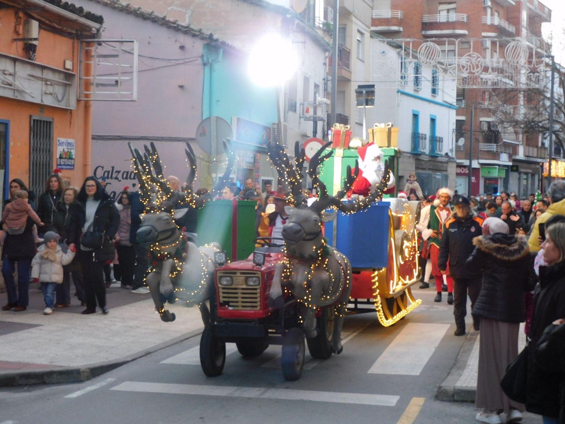 Papá Noel cierra la primera parte de las citas navideñas