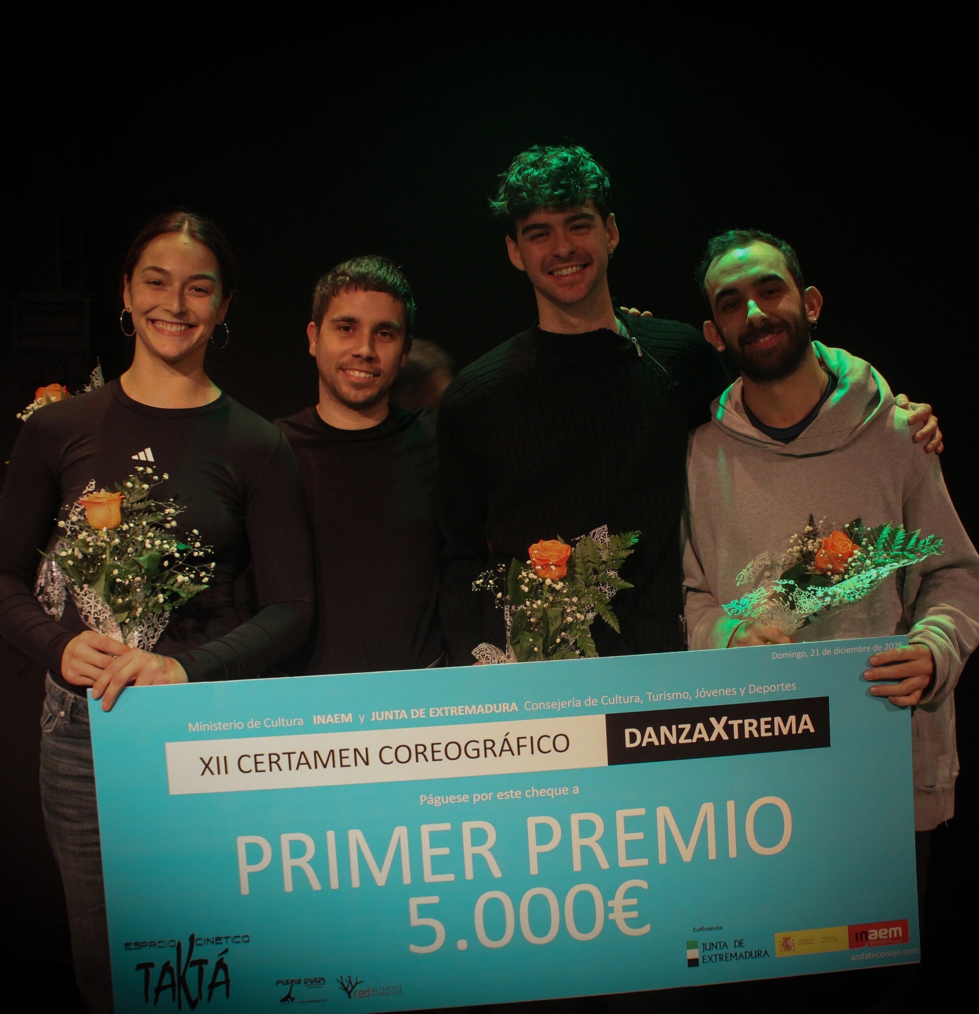 Los ganadores del certamen