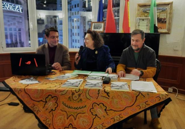 Óscar García, Pilar Rubio y Juan Luis Guedejo