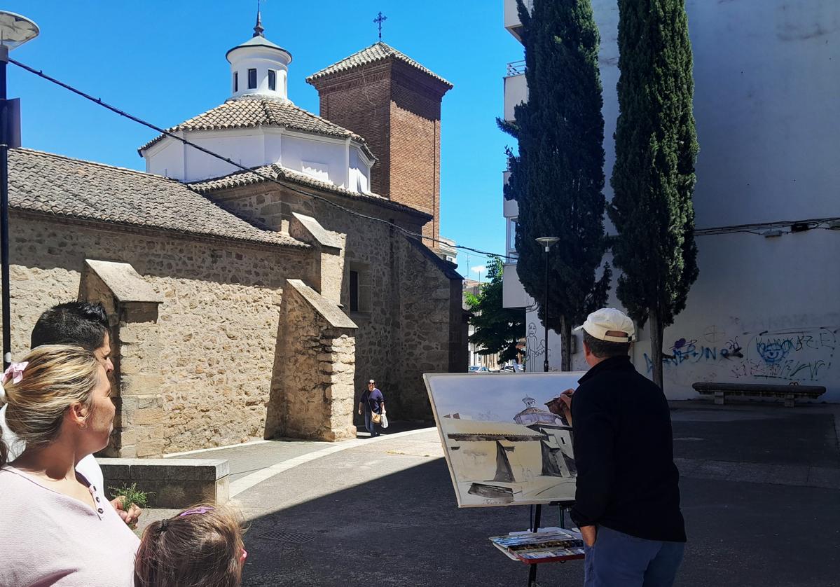 Los pintores se reparten por el casco urbano