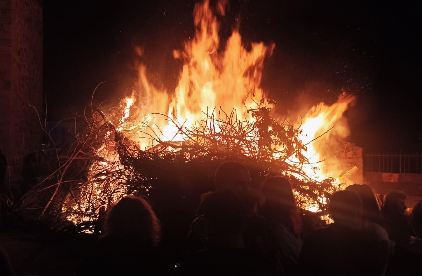 Valdehúncar brilla con el Ángel y el Cristo del Perdón