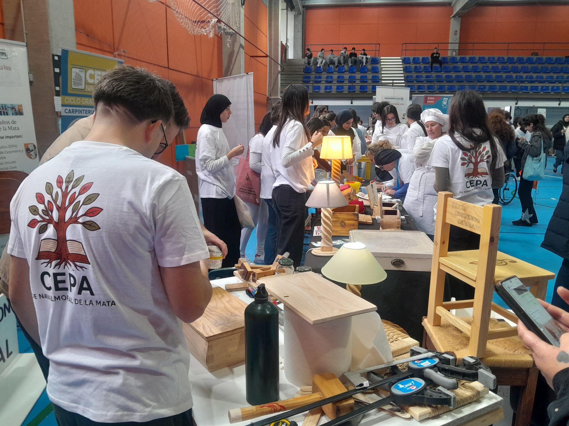 Gran ambiente en la Feria de Formación Profesional