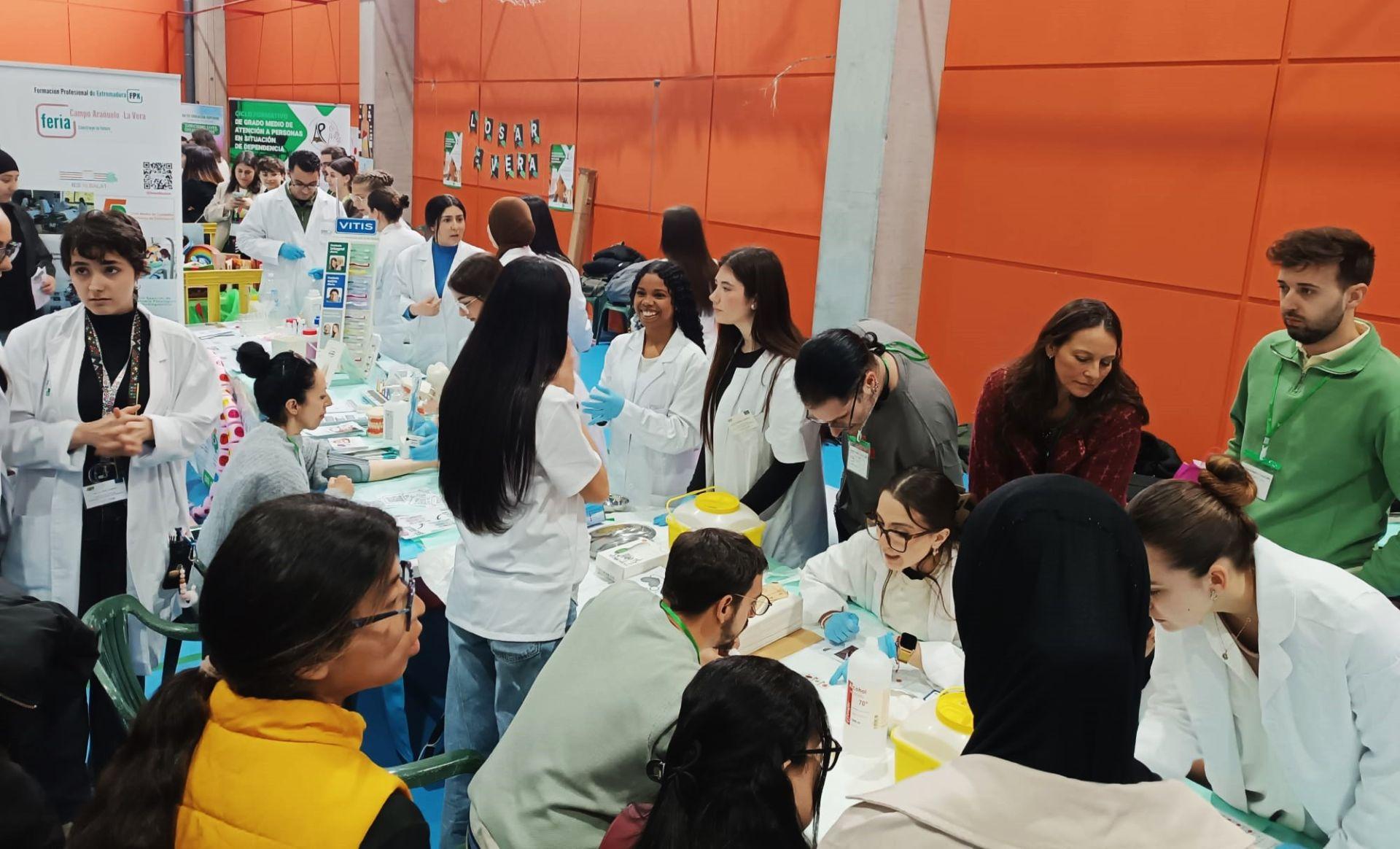 Gran ambiente en la Feria de Formación Profesional