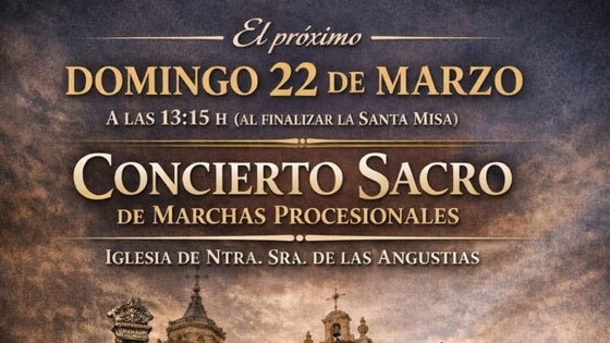 La banda ofrecerá en las Angustias un concierto de marchas procesionales