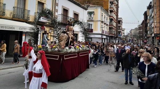 Con el Domingo de Ramos llega la primera procesión de la Semana Santa morala