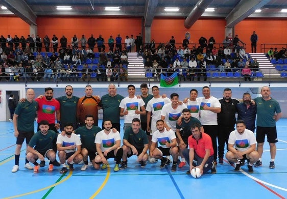 El Día del Pueblo Gitano vuelve a conmemorarse con un partido de fútbol-sala