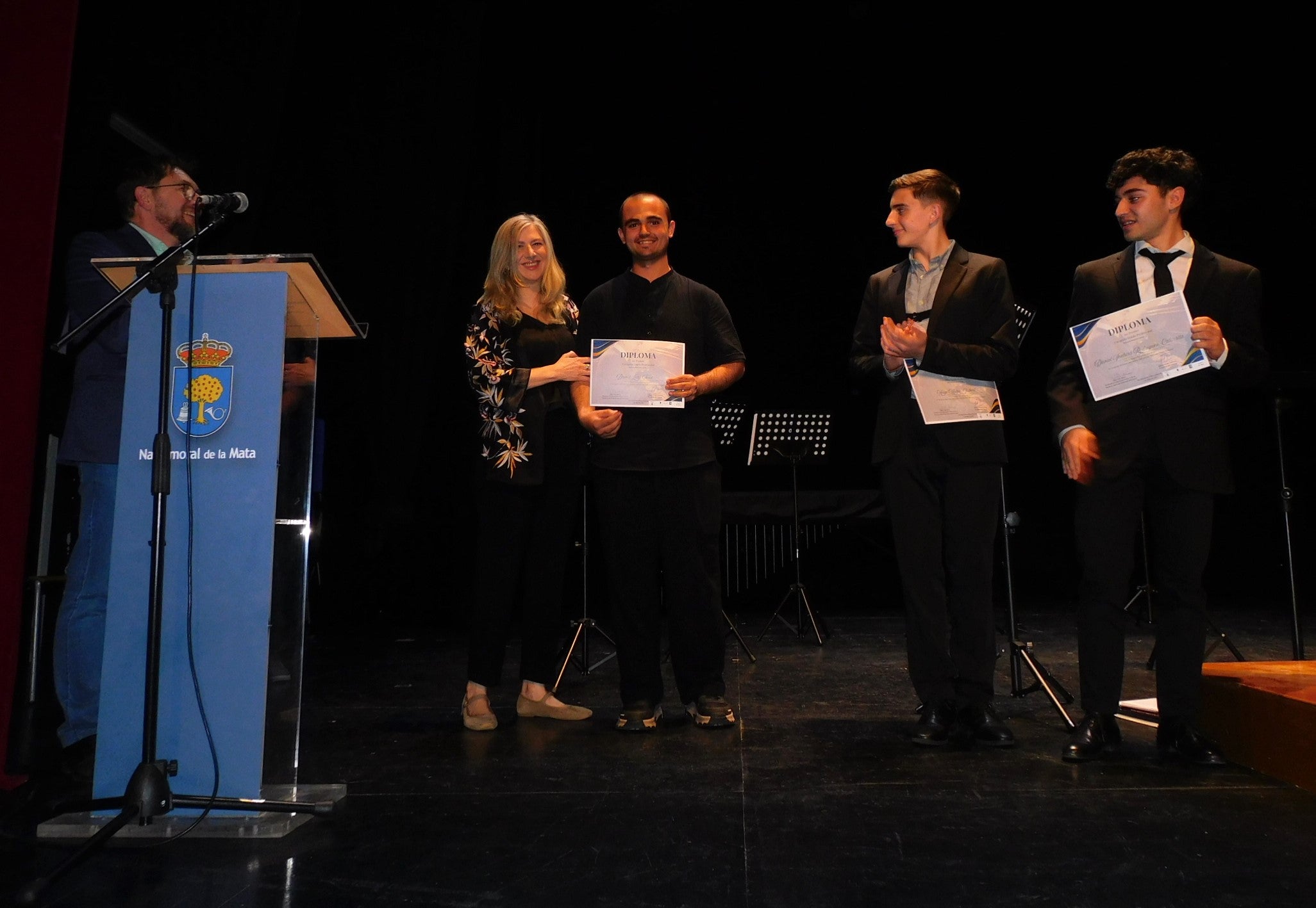 David, Hugo y Daniel, los finalistas en el Grado Profesional