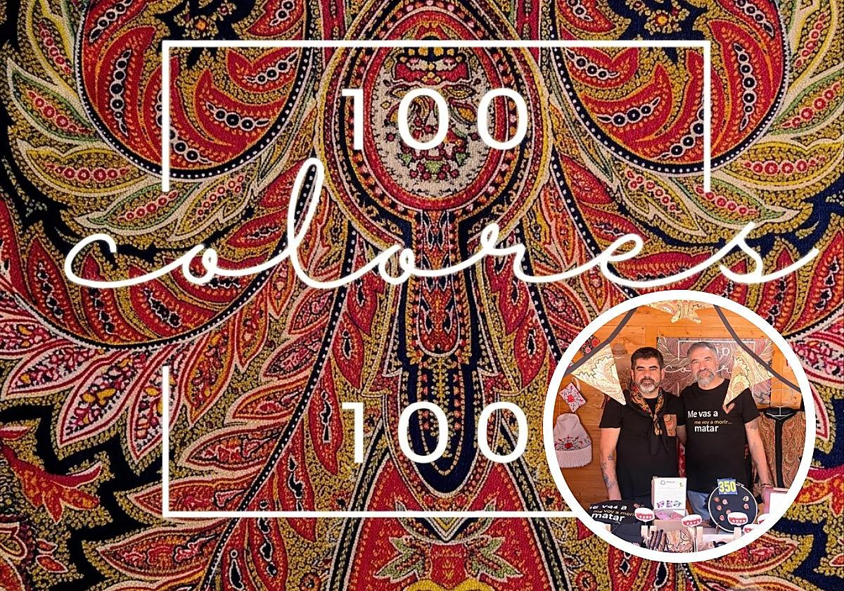 Los creadores de la iniciativa en una feria artesana