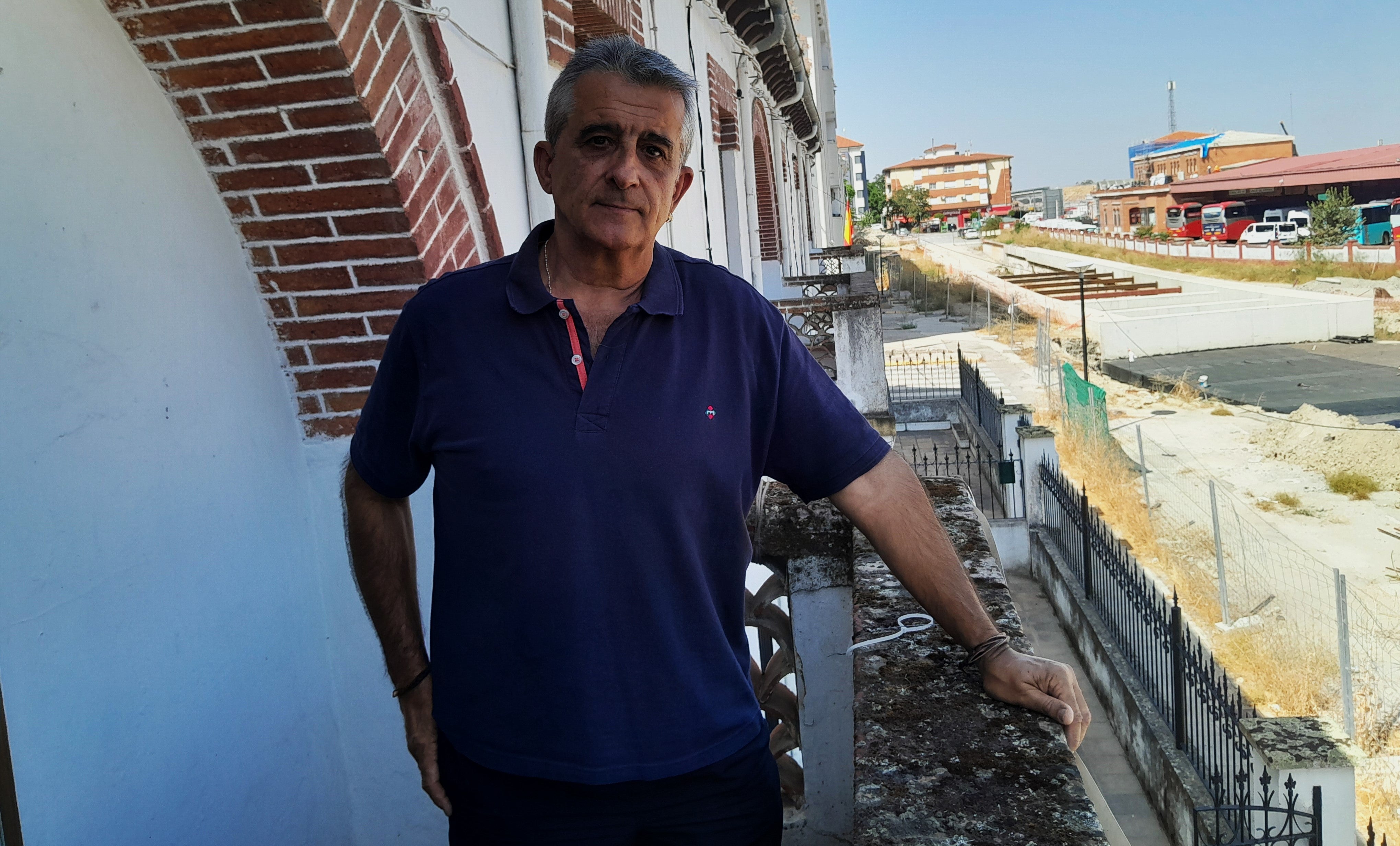 Fernando Alfonso, presidente de la asociación vecinal Zona Cero