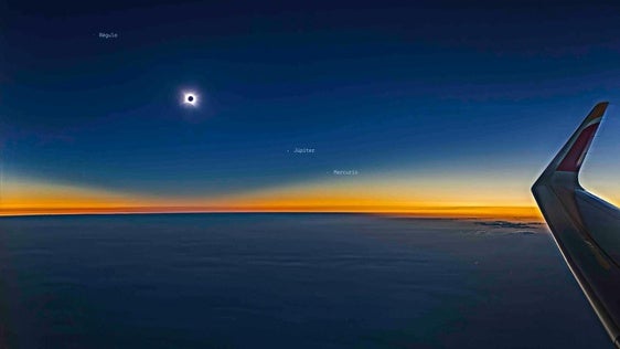 «El eclipse duró unos minutos. La vivencia emocional, mucho más»