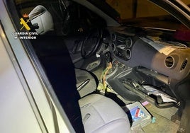 La Guardia Civil detiene al presunto autor de 13 robos en el interior de vehículos en Navalmoral y Millanes