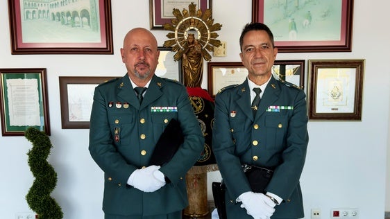 Toma posesión el nuevo capitán de la Guardia Civil