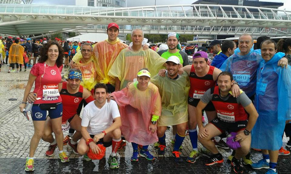Amplia presencia del C. D. Navalmaratón en la Maratón de Lisboa