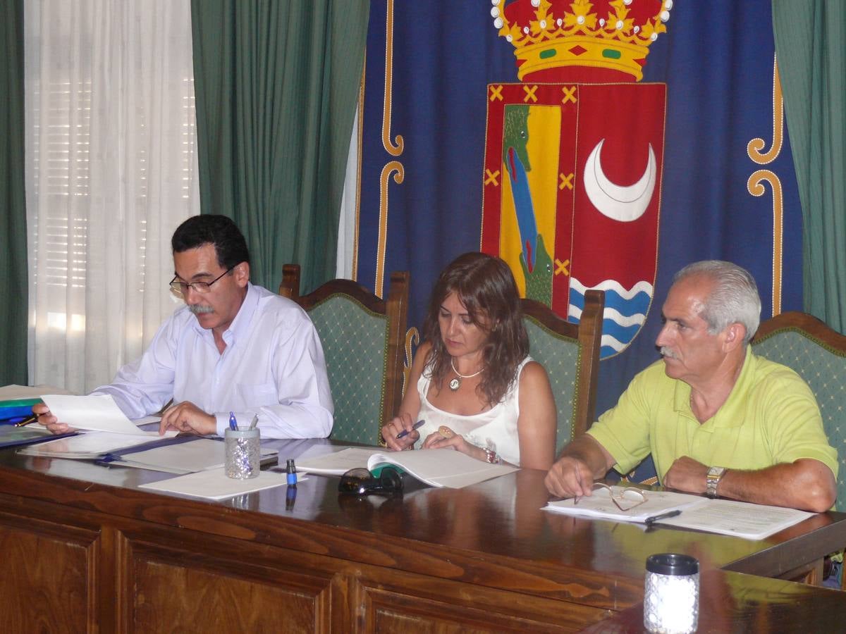Sabina Hernández al tomar posesión como presidenta de la Mancomunidad 