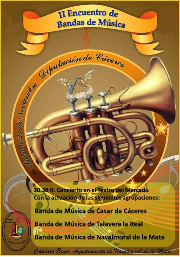 Encuentro de bandas y espectáculo infantil en el Teatro del Mercado