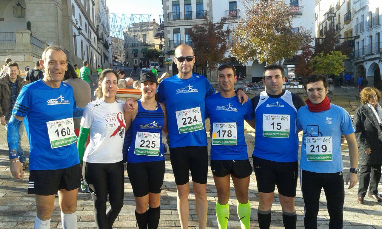 Los Fondistas Moralos presentes en Cáceres 