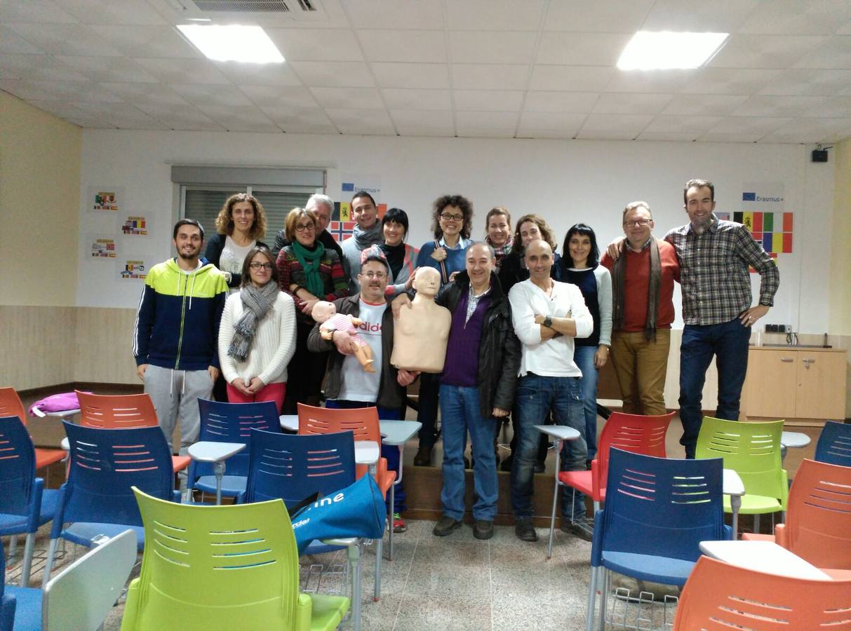 Foto de familia de los participantes