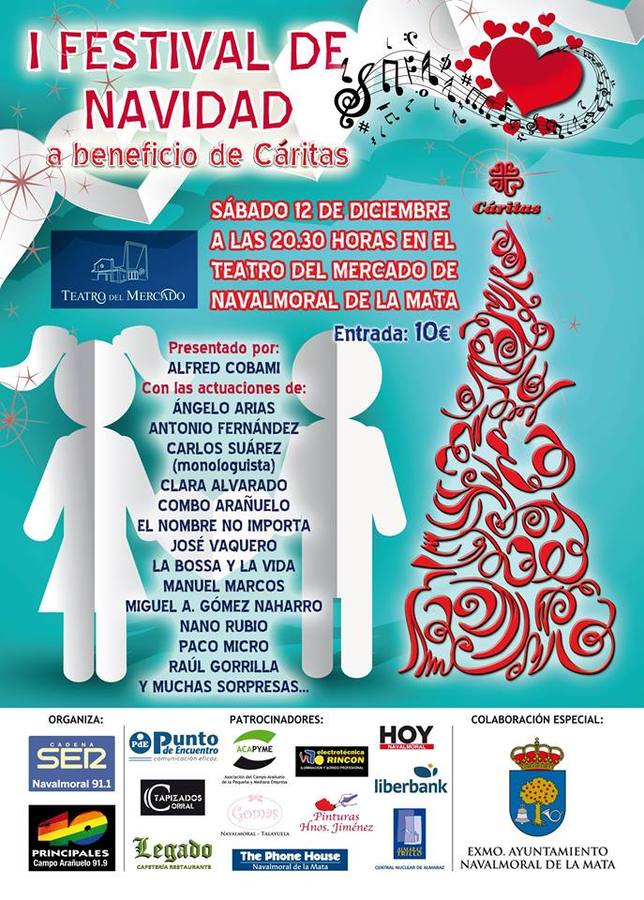 Solistas y grupos musicales se unen para recaudar fondos destinados a Cáritas