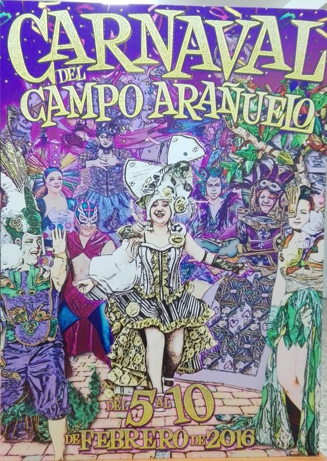 Este cartel anunciará el Carnaval 2016 