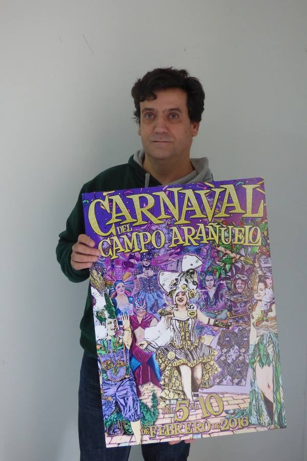 Pedro Rivero muestra el trabajo ganador, 'Ilusionados' 