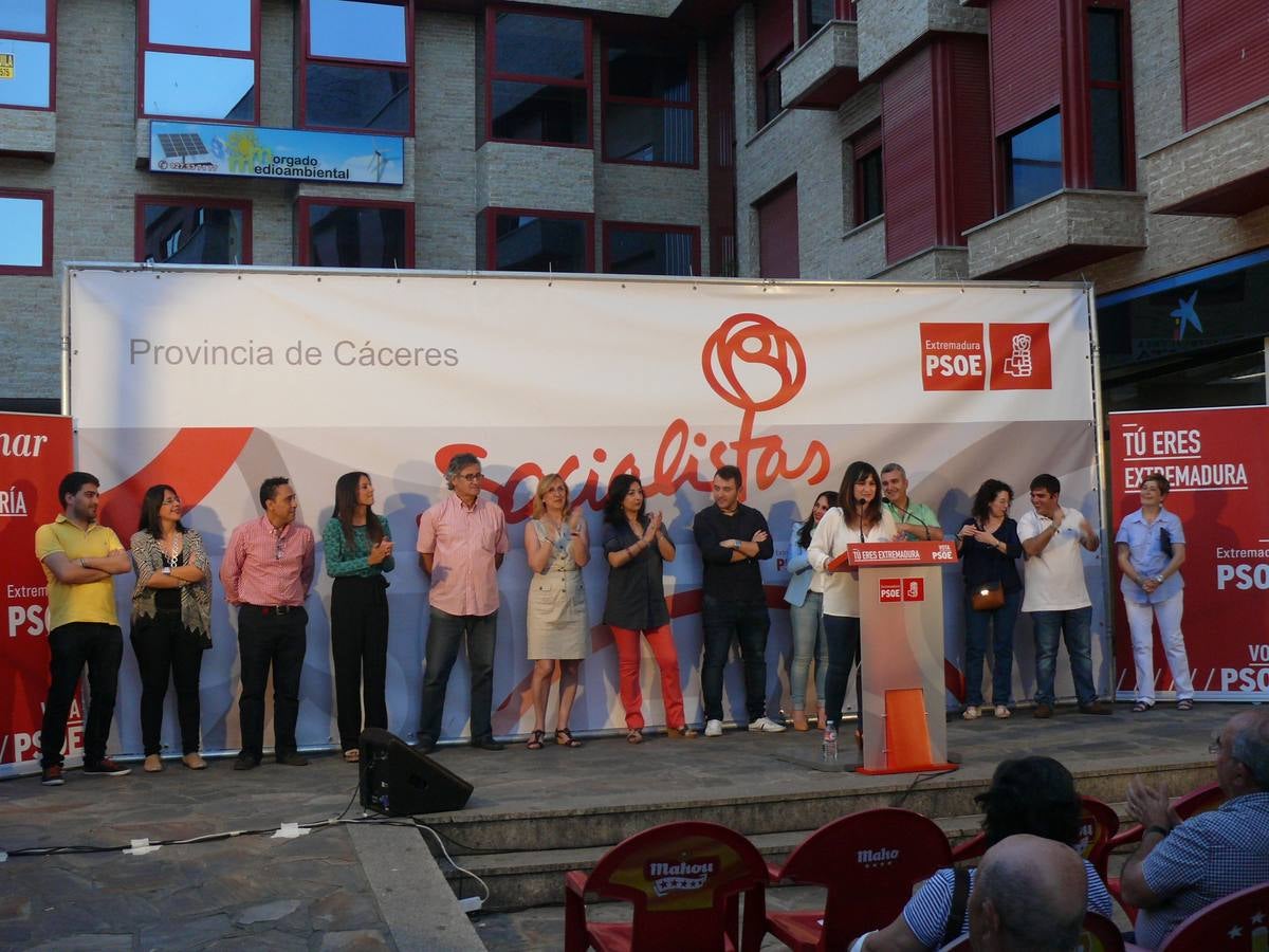 Acto electoral de los socialistas moralos 