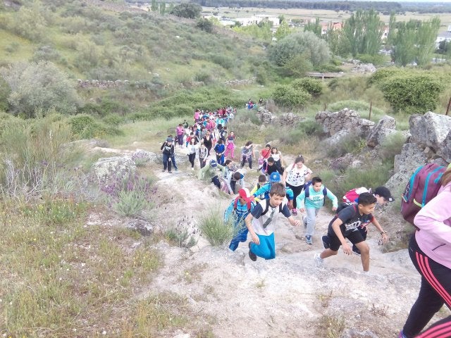 Ruta senderista del colegio El Pozón por los cerros 