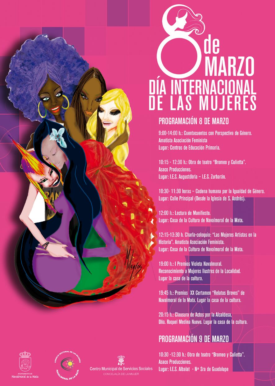 Los actos del Día de la Mujer entregarán los I Premios Violeta Navalmoral