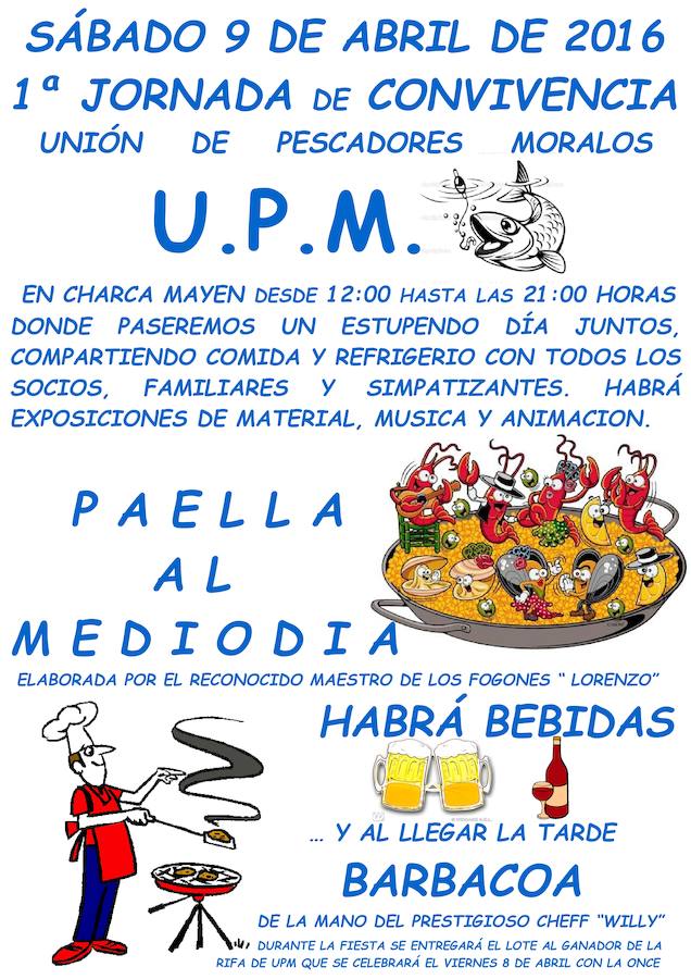 La UPM convoca a socios y familiares a una jornada de convivencia sin pesca