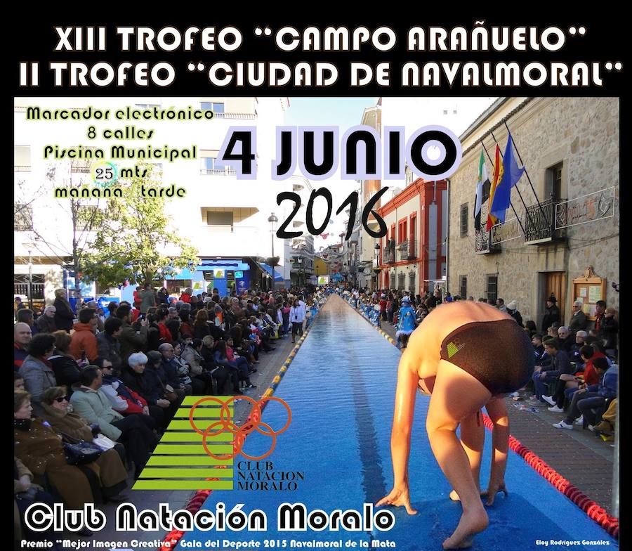 El XIII Trofeo Campo Arañuelo de natación reunirá el sábado a 270 competidores de 12 clubes