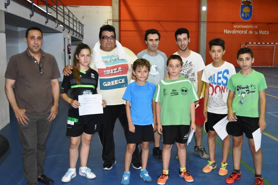 Josué Madera y Lucas Martín ganan el Torneo de Verano de tenis de mesa