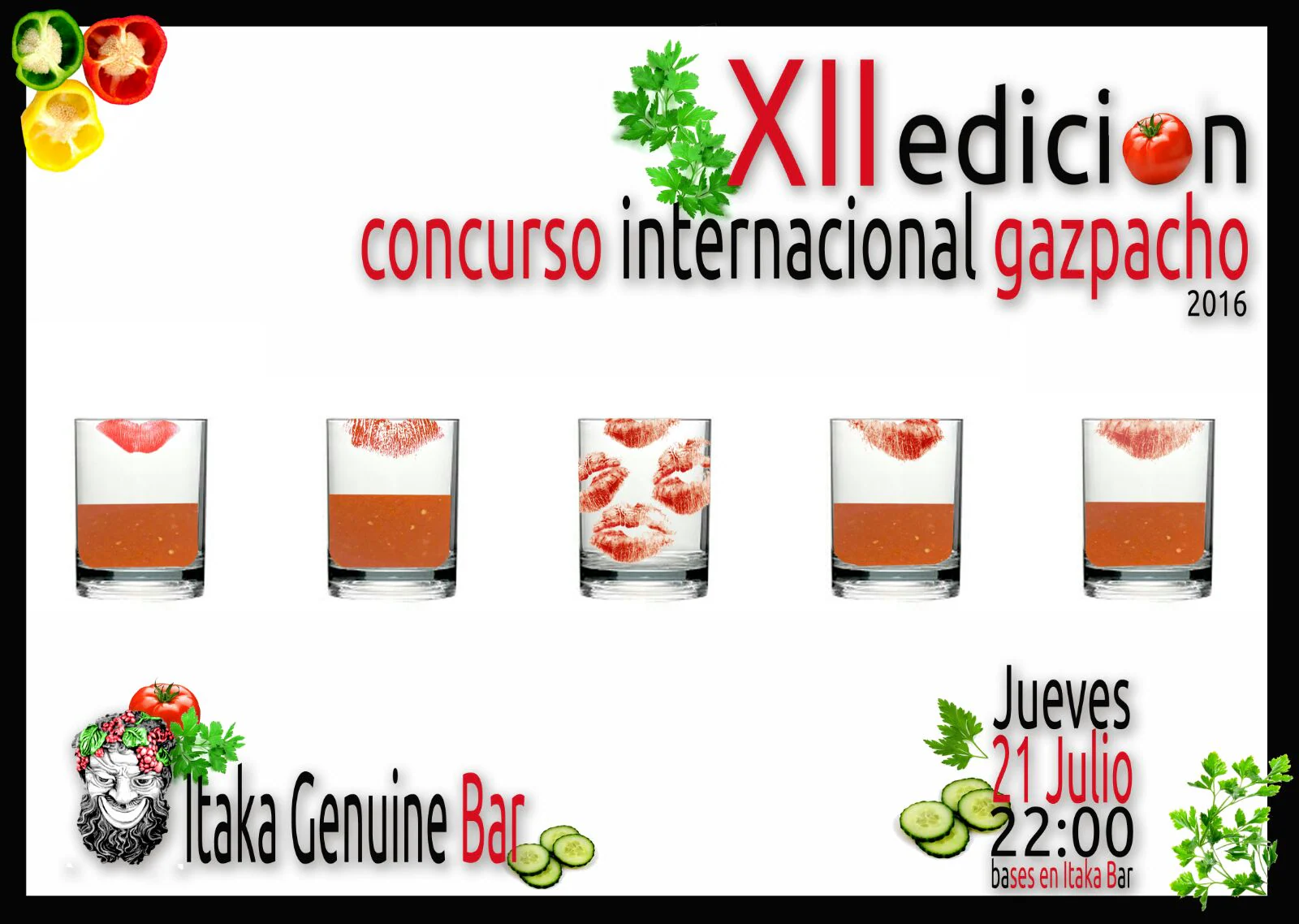 El pub Itaka organiza, un año más, el Concurso Internacional de Gazpacho