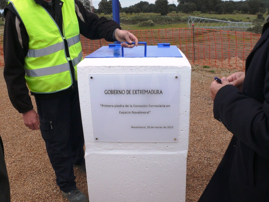 La primera piedra se colocó en marzo del 2015 