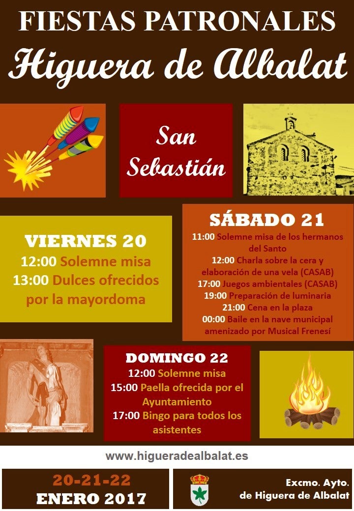 Majadas de Tiétar, Higuera y Serrejón vivirán las primeras fiestas del año en el Campo Arañuelo