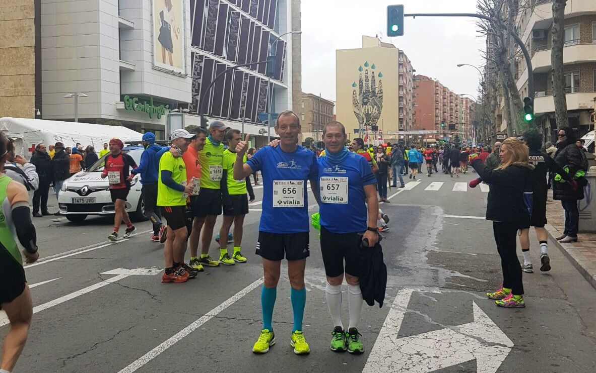 Miguel Ángel Godino y Juan Carlos Jiménez en Salamanca 