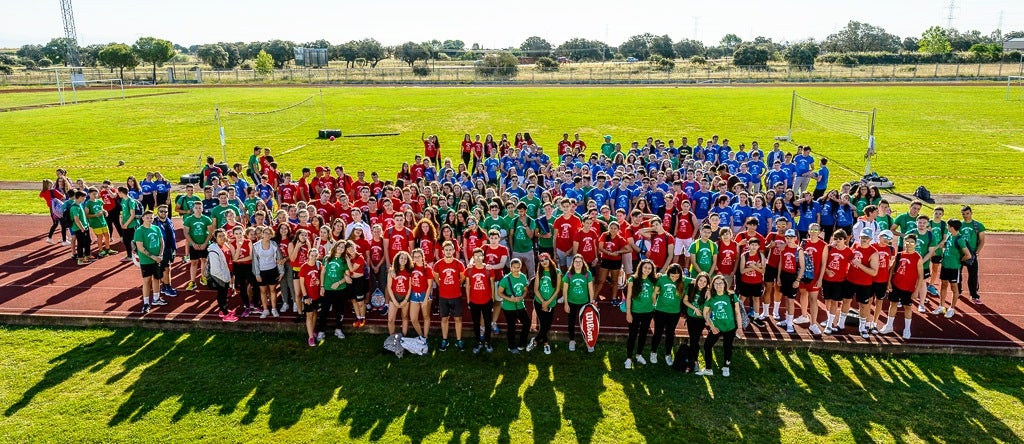 Foto de familia de los participantes 