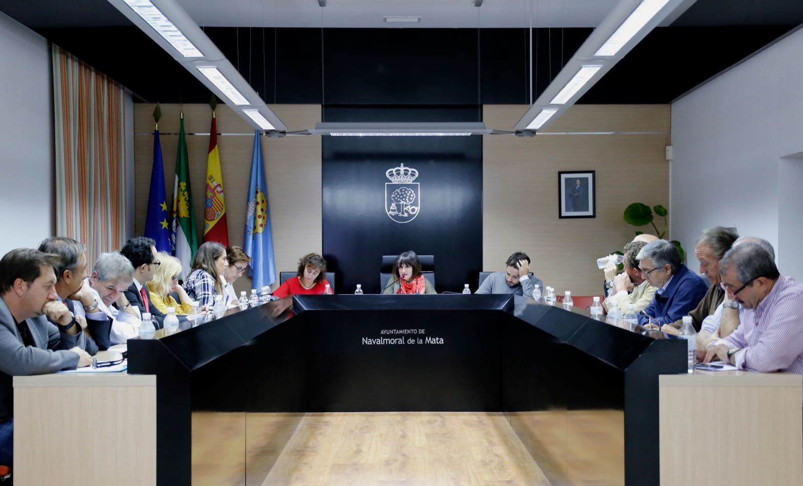 Reunión del pleno del Consejo Ecómico y Social local 