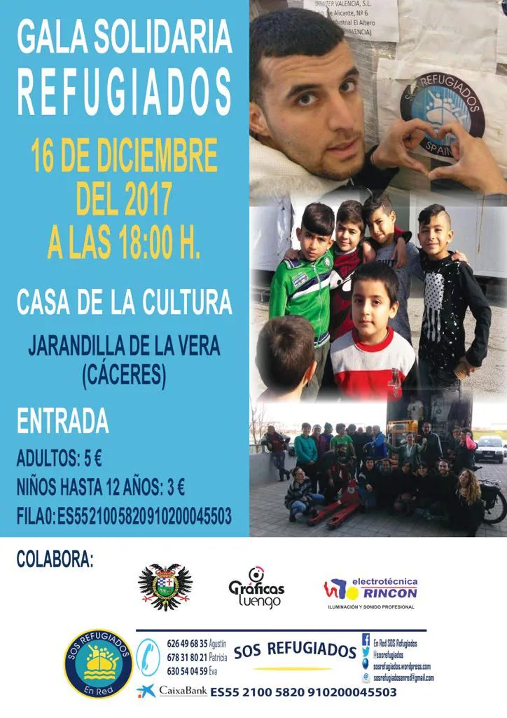 Jarandilla acoge una gala de circo solidaria con los refugiados