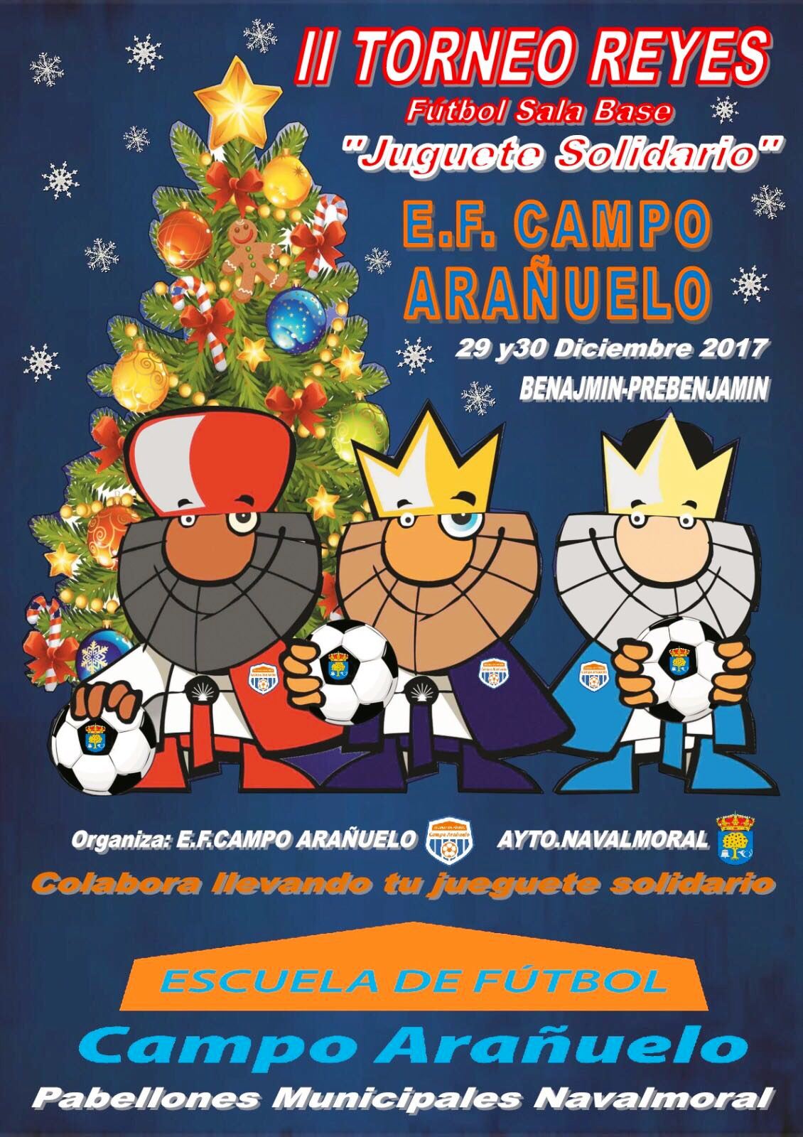 Doce equipos de categorías benjamín y prebenjamín jugarán el Torneo de Reyes de fútbol-sala