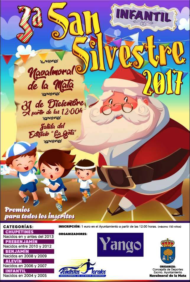 San Silvestre infantil para despedir el año corriendo