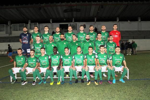 Plantilla campeona de invierno de la Tercera División extremeña 