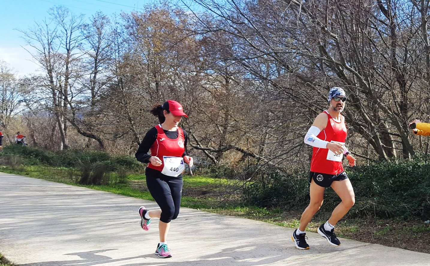 Antonio Serradilla, segundo en categoría Veterano E en la Media Maratón 'Ciudad de Plasencia'