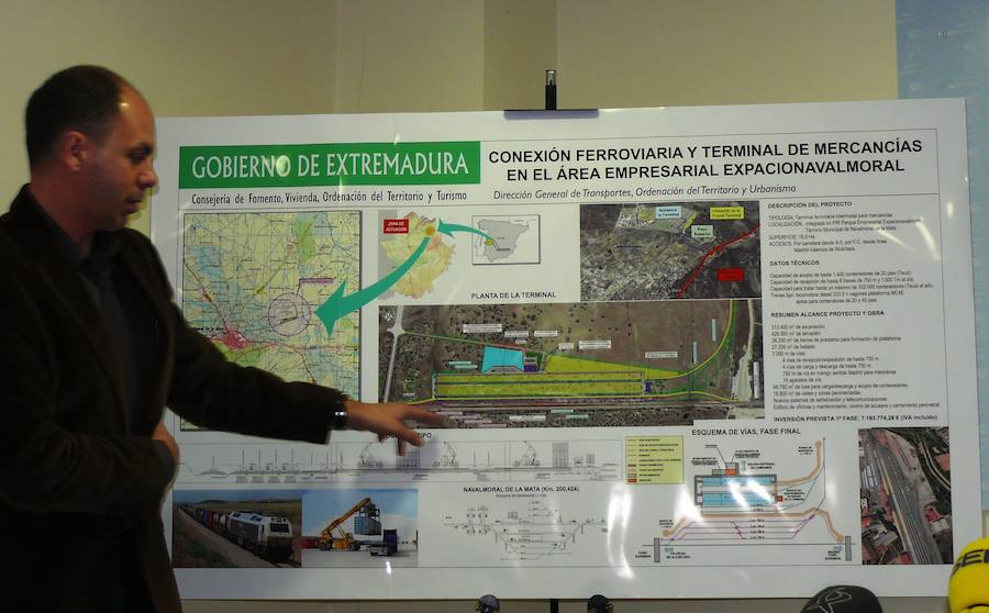 Presentación del anterior proyecto, hace tres años 