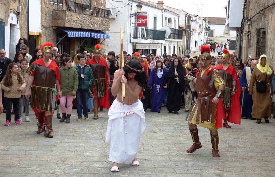 Belvís de Monroy volverá a recrear el Viernes Santo su particular Pasión