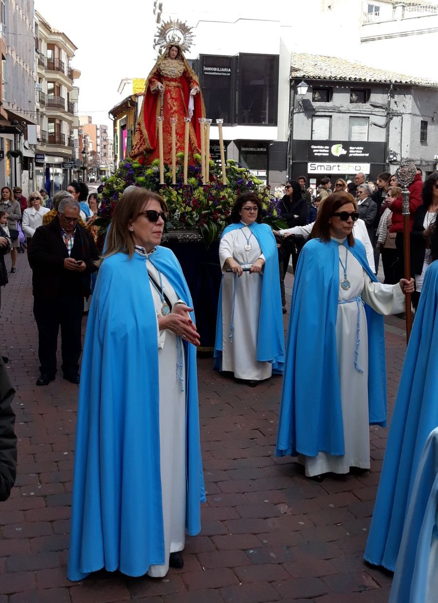 Emotivo final de la Semana Santa morala en la procesión del Encuentro