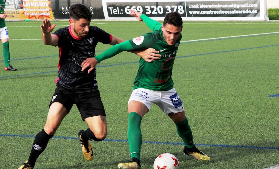 Chico marcó el gol en Coria 