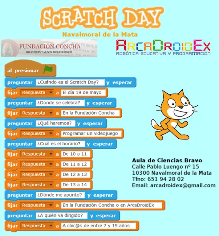 ArcaDroidEx celebrará el sábado una jornada para iniciar a niños y niñas en el mundo de la programación