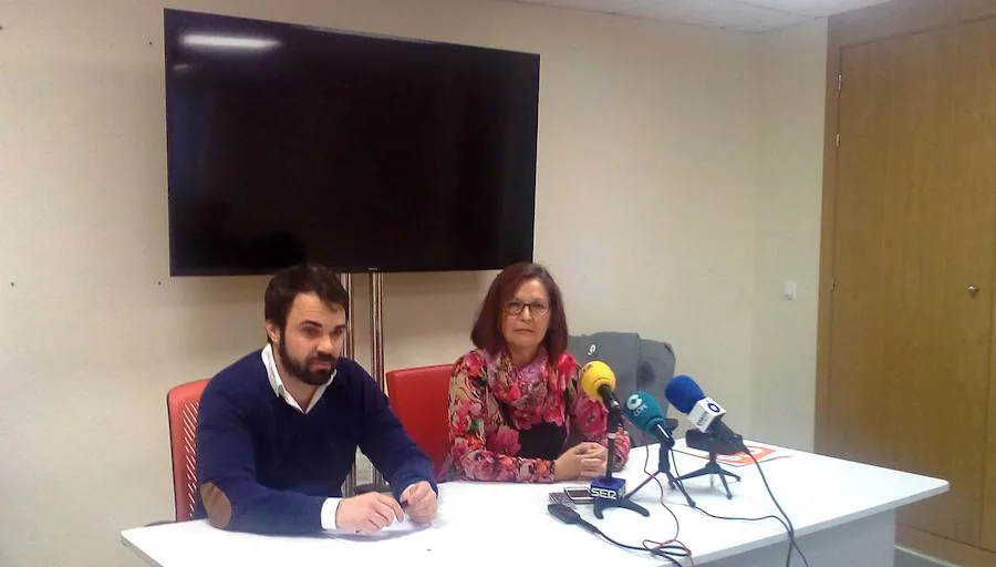 Ángel Muñoz y Belén Vázquez, concejales de Ciudadanos 