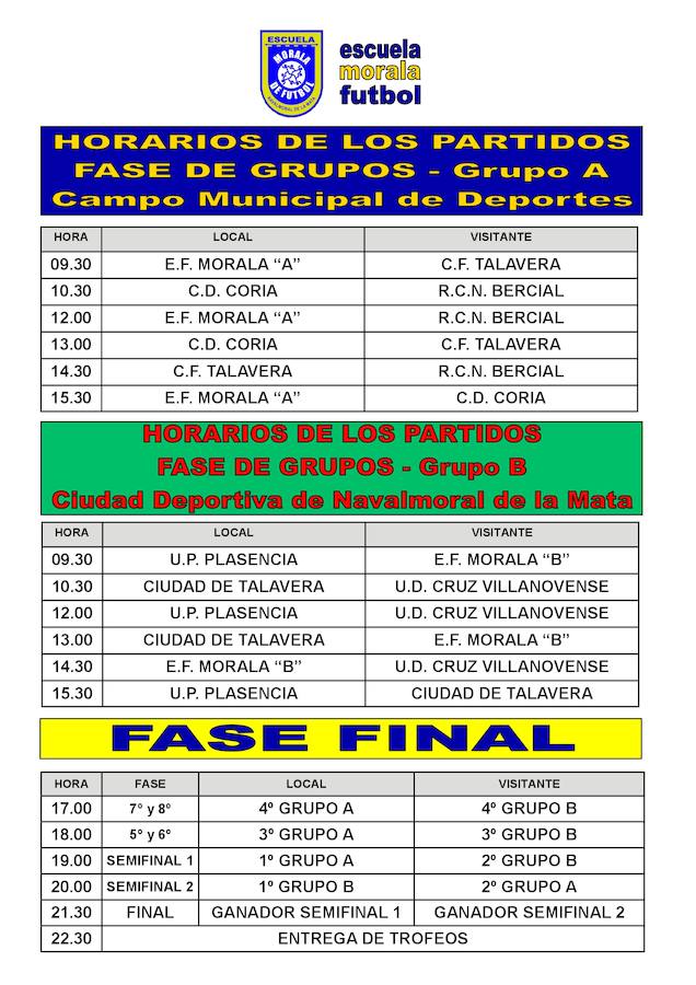 Ocho equipos disputarán el sábado el IV Torneo de fútbol cadete 'Ferias de San Miguel'